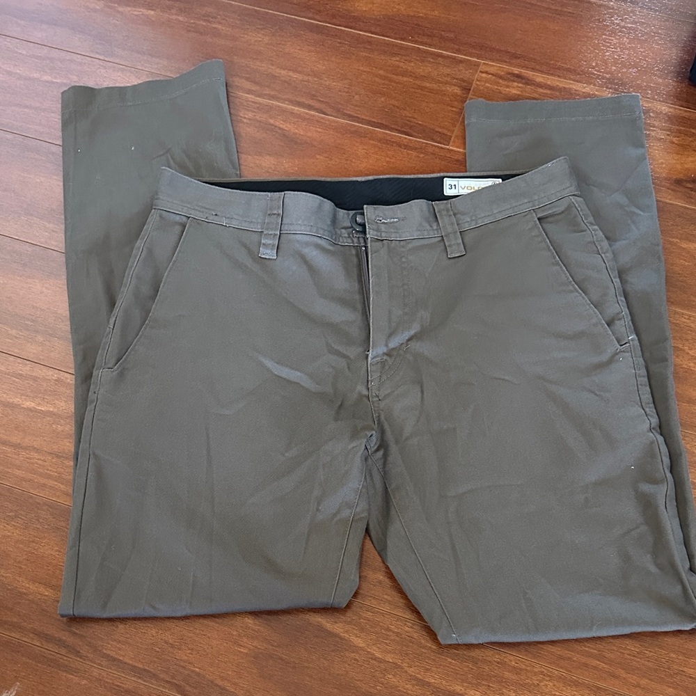 Volcom Men's Brown Chinos